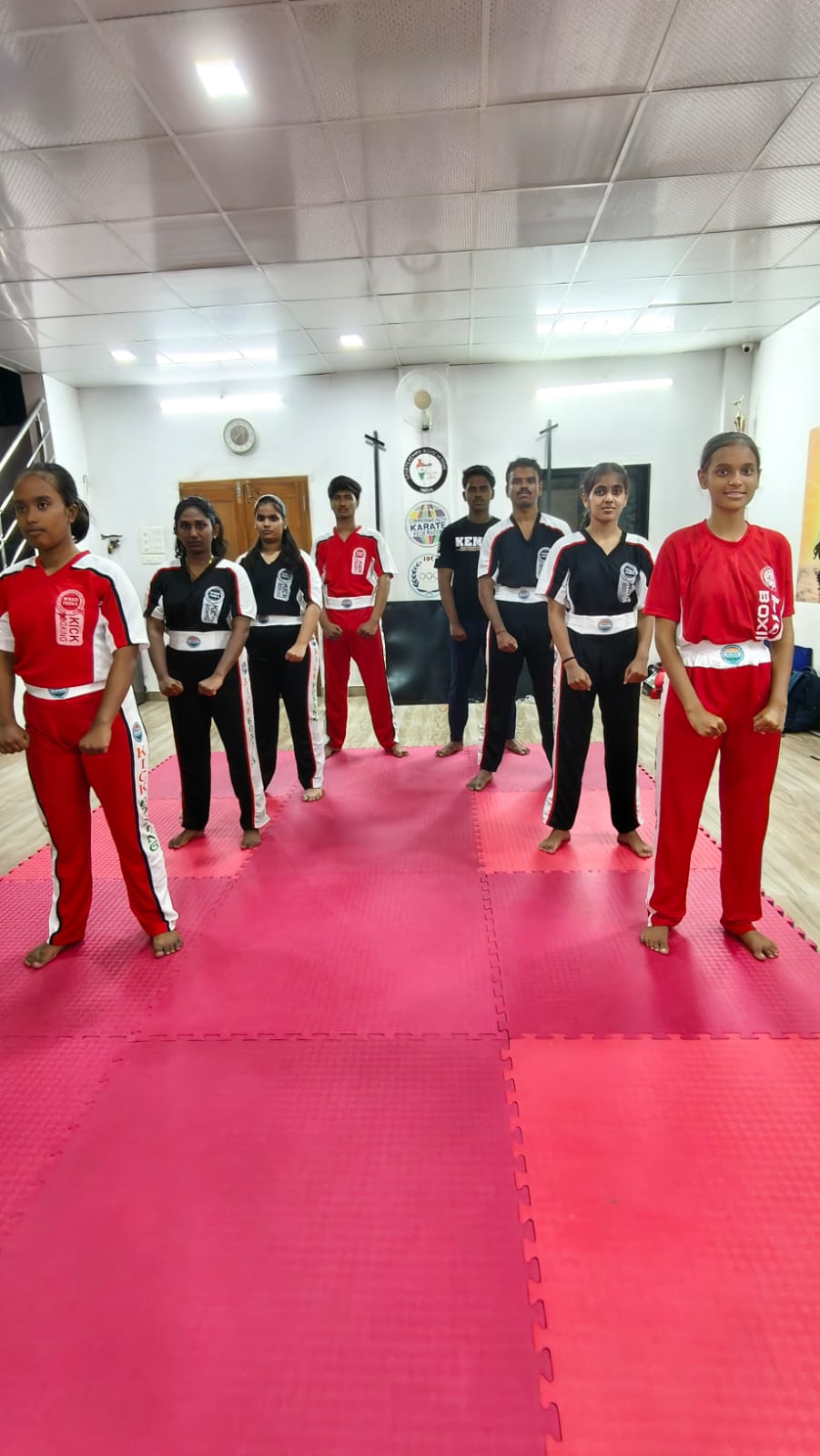 State level kickboxing match Pune