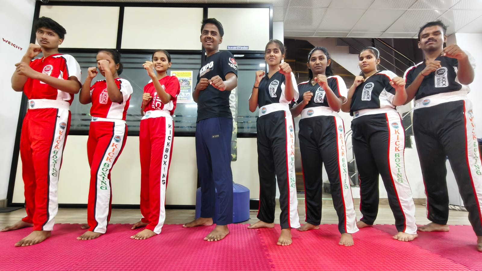 State level kickboxing match Pune