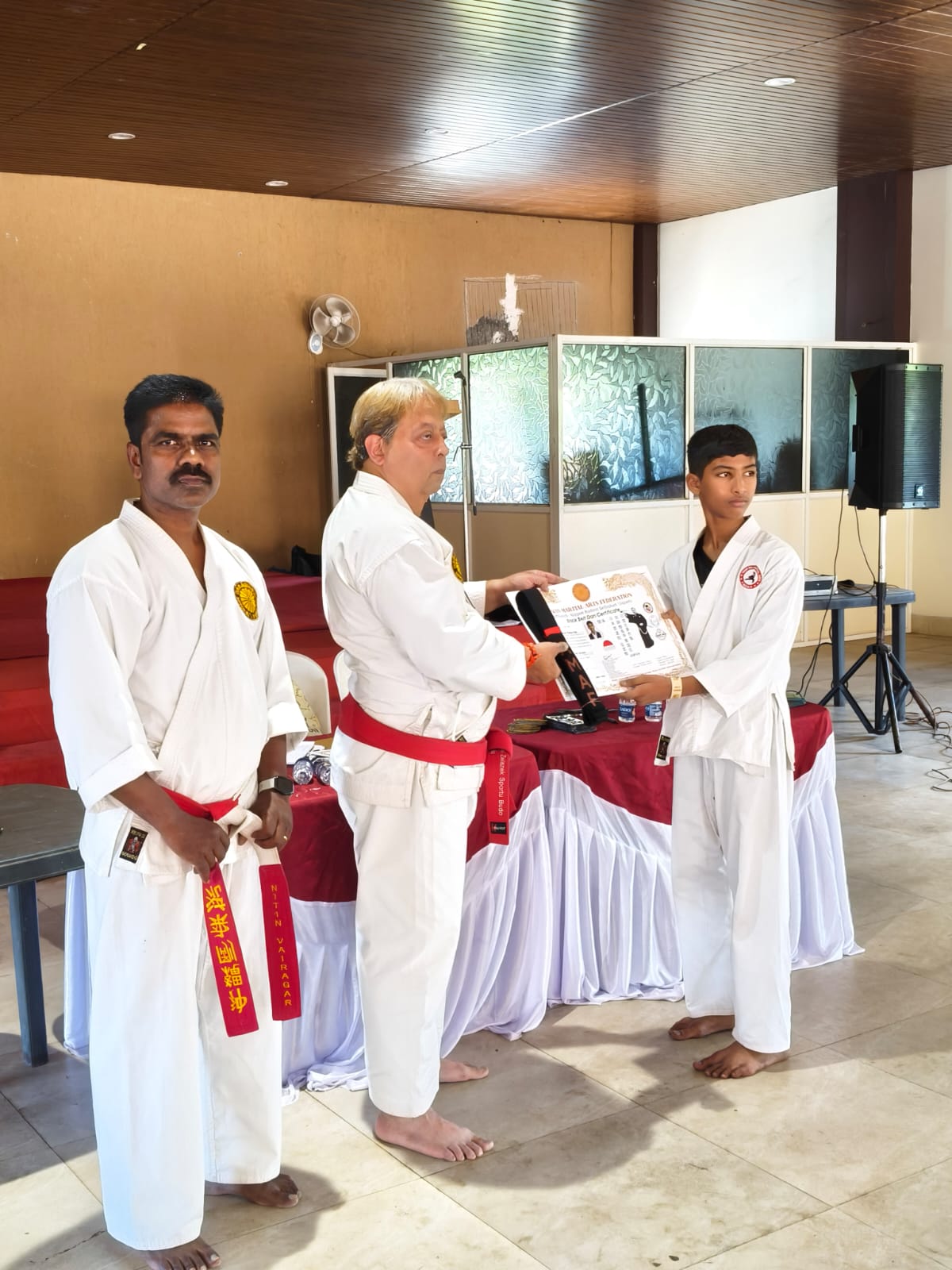 Belt Distribution Ceremony