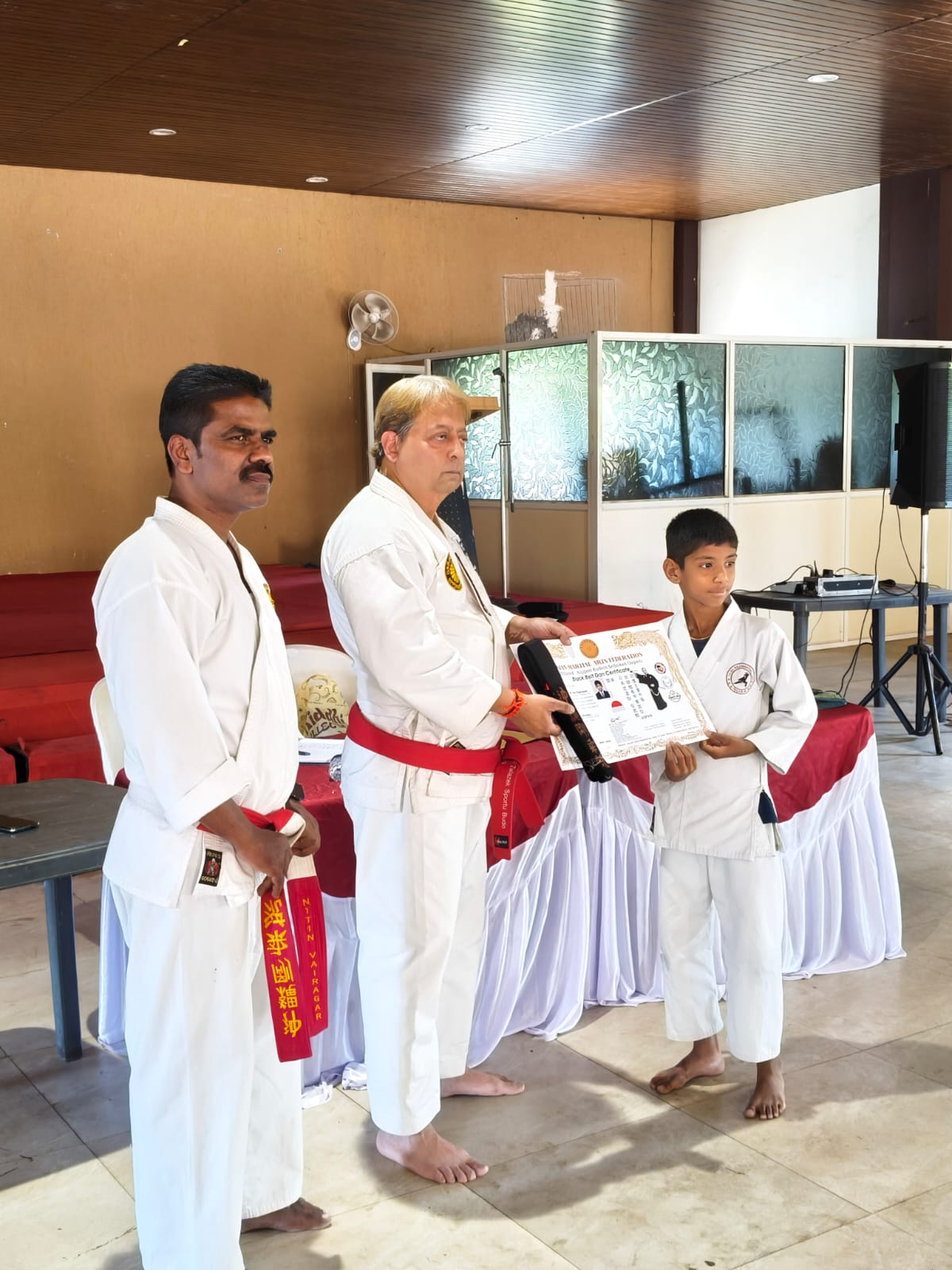 Belt Distribution Ceremony