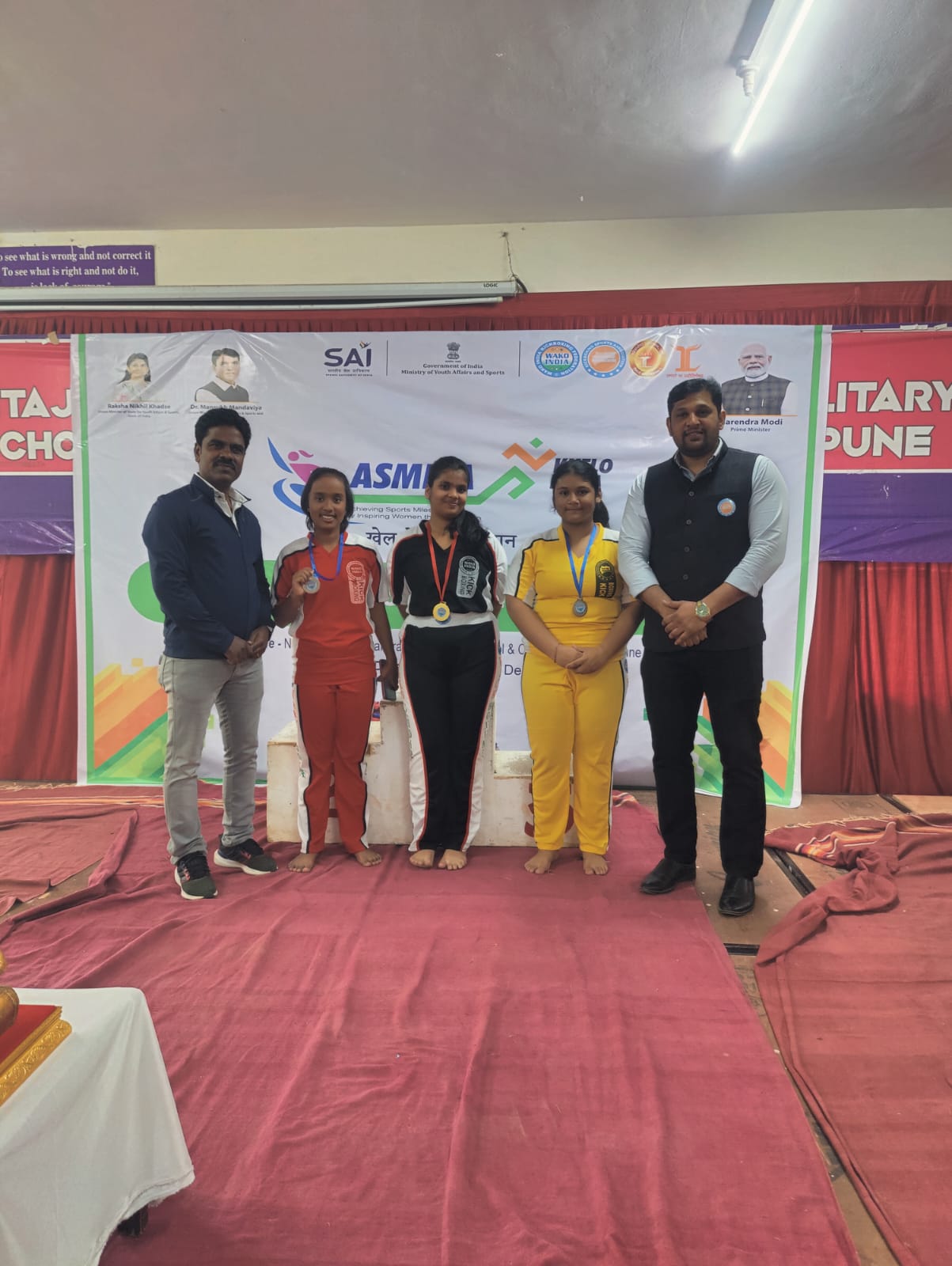 State level kickboxing match Pune